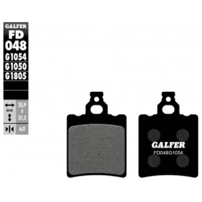 Pastillas de freno GALFER FD048