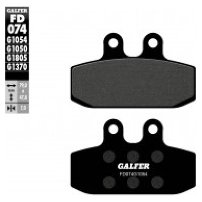 Pastillas de freno GALFER FD074