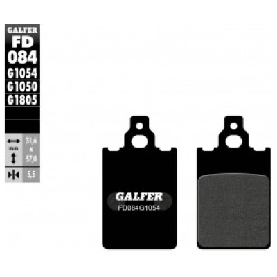 Pastillas de freno GALFER FD084