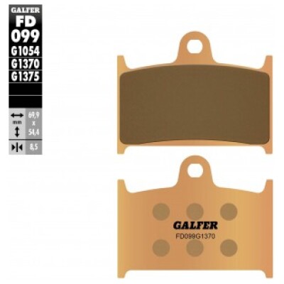 Pastillas de freno GALFER FD099