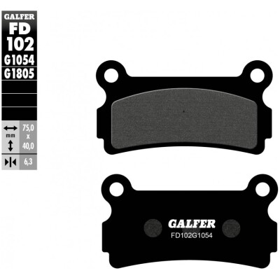 Pastillas de freno GALFER FD102