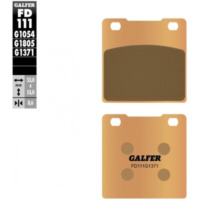 Pastillas de freno GALFER FD111