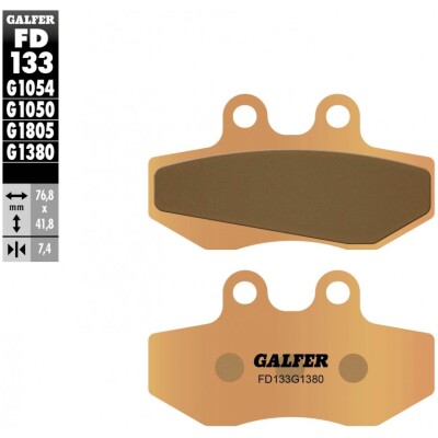 Pastillas de freno GALFER FD133