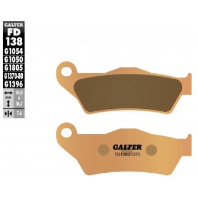 Pastillas de freno GALFER FD138