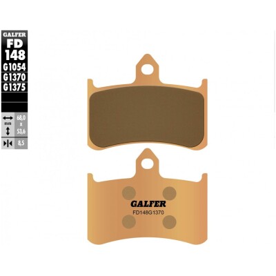 Pastillas de freno GALFER FD148