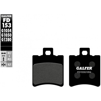 Pastillas de freno GALFER FD153