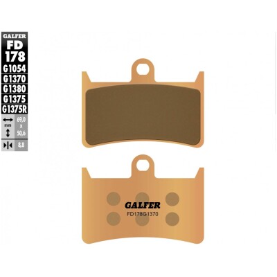 Pastillas de freno GALFER FD178