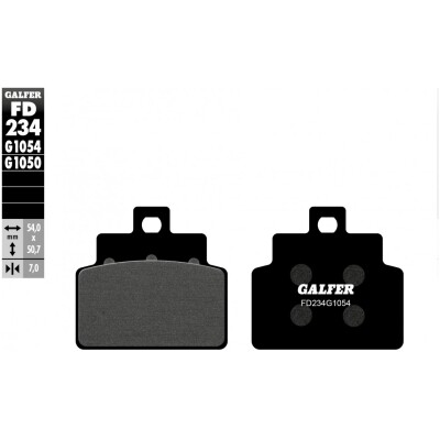 Pastillas de freno GALFER FD234