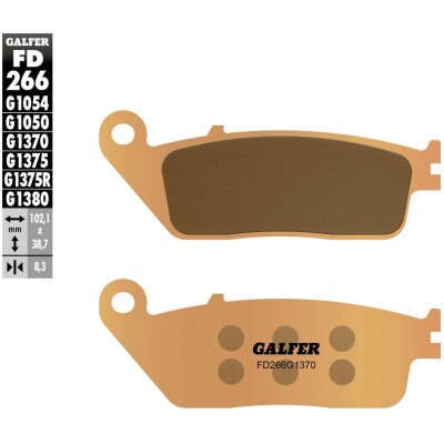 Pastillas de freno GALFER FD266