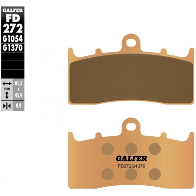 Pastillas de freno GALFER FD272