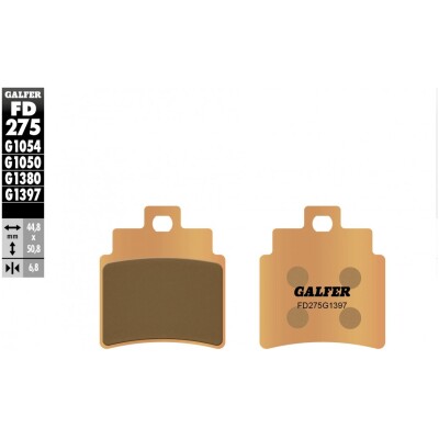 Pastillas de freno GALFER FD275