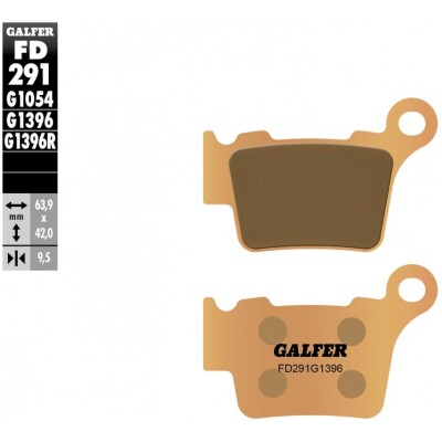 Pastillas de freno GALFER FD291
