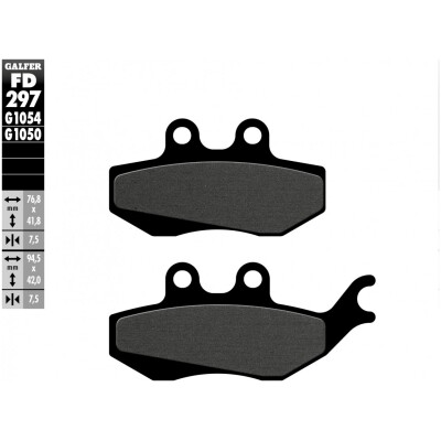 Pastillas de freno GALFER FD297