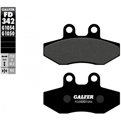 Pastillas de freno GALFER FD342