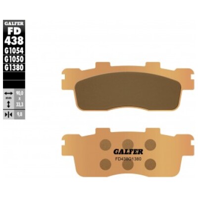 Pastillas de freno GALFER FD438