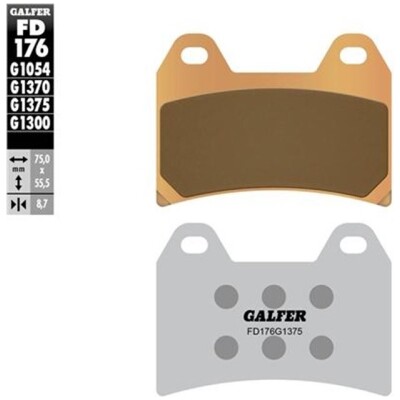 Pastillas de freno GALFER FD176