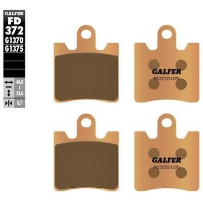 Pastillas de freno GALFER FD372