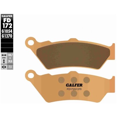Pastillas de freno GALFER FD172