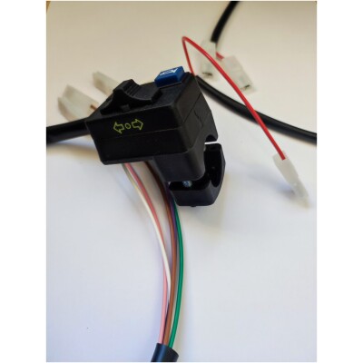 Conmutador de intermitentes y claxon con abrazadera para Quad  MR.14.044.B00